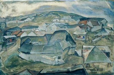 Trauerndes Dorf von Anton Velim