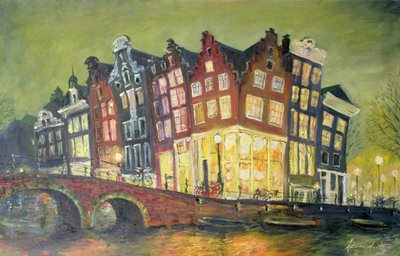 Lichter, Amsterdam, 2000 von Antonia Myatt