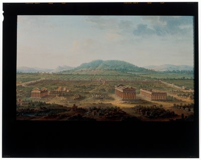 Ein Blick auf Paestum von Antonia de dipi Joli