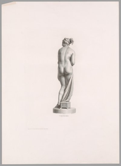 Venus, Rückansicht, aus Oeuvre de Canova von Antonio Canova