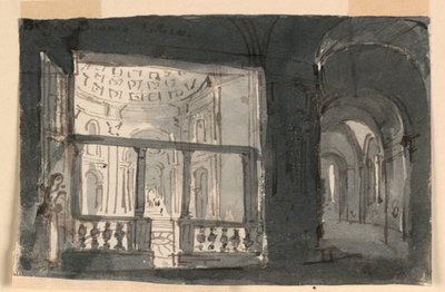 Alte Kathedrale in Brescia von Antonio Giuseppe Basoli