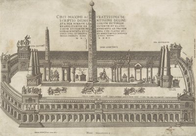Circi Maximi Accuratissima Descriptio von Antonio Lafreri