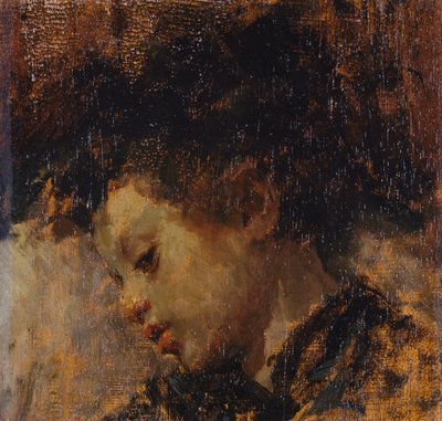 Kranker Junge von Antonio Mancini