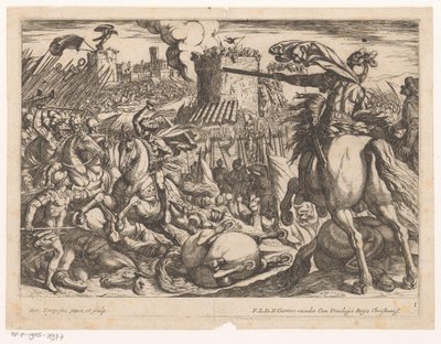 Reiterkampf von Antonio Tempesta
