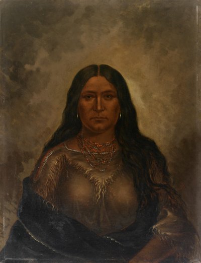 Chan-ku-wash-te-mine Gute Straßenfrau, ca. 1887 von Antonio Zeno Shindler