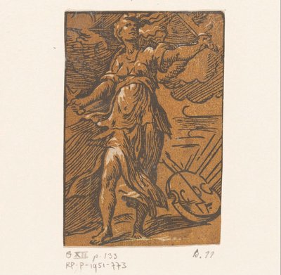 Cholerisches Temperament von Antonio da Trento (possibly)