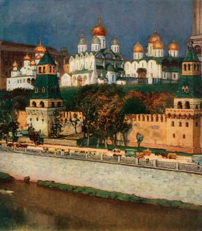 Der Moskauer Kreml, 1894 von Apollinari Mikhailovich Vasnetsov