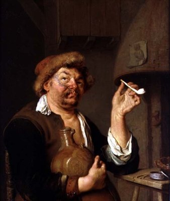 Der Raucher von Arie de Vois