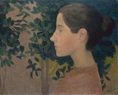 Profil eines Mädchens von Aristide Maillol