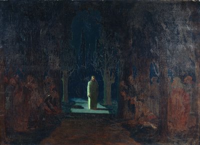 Christus im Garten Gethsemane von Arkhip Ivanovich Kuindzhi