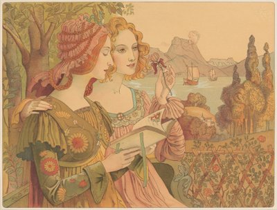 Goldene Legende, 1897 von Armand Point