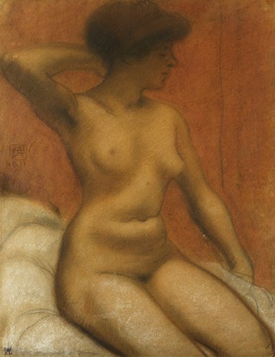 Sitzender Akt von Armand Rassenfosse