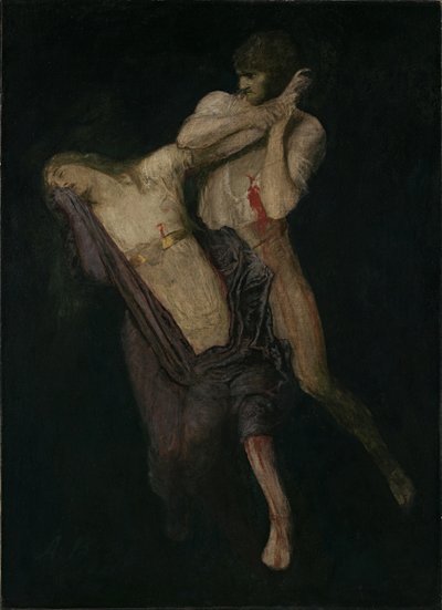 Paolo und Francesca von Arnold Böcklin