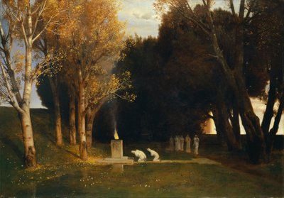 Heiliger Hain von Arnold Böcklin