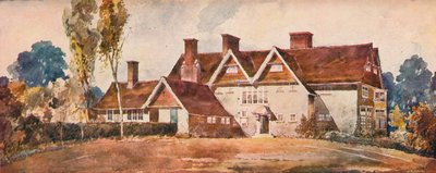 Haus in Harrow Weald, ca. 1900 von Arnold Mitchell