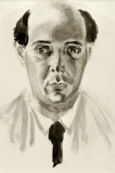 Selbstporträt von Arnold Schönberg