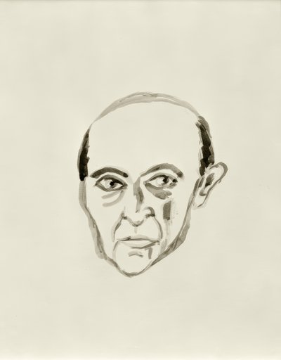 Selbstporträt von Arnold Schönberg