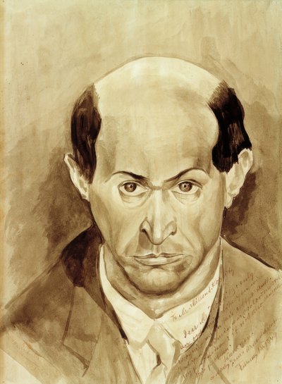 Selbstporträt von Arnold Schönberg