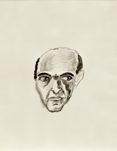 Selbstporträt von Arnold Schönberg