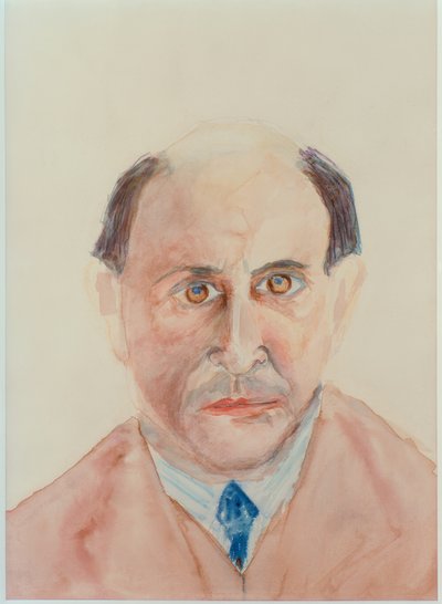 Selbstporträt von Arnold Schönberg