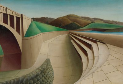 Amerikanische Landschaft von Arnold Wiltz