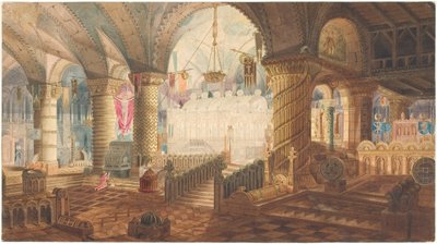 Kircheninneres von Aron Wallick