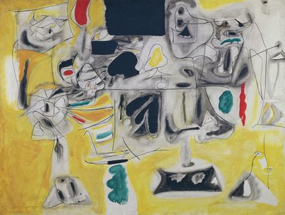 Landschaft-Tisch von Arshile Gorky