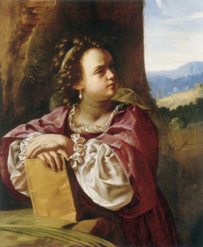Heilige Katharina von Alexandria von Artemisia Gentileschi