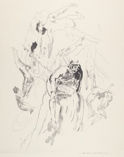 Vogelmenschen von Arthur B. Davies