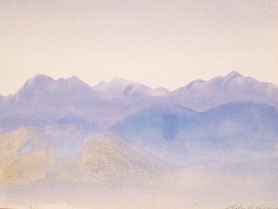 Blauer Nebel von Arthur B. Davies