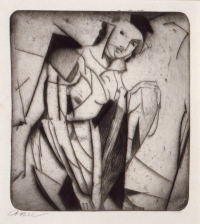 Figur im Glas von Arthur B. Davies