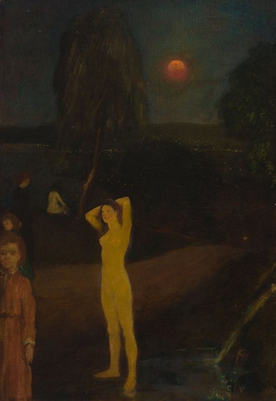 Vollmond von Arthur Bowen Davies