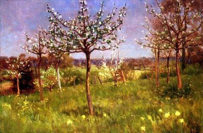 Frühling im Obstgarten von Arthur Claude Cooke