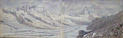 Berg Rosa von Arthur Cust