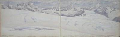 Blick von der Cima de Jazi von Arthur Cust