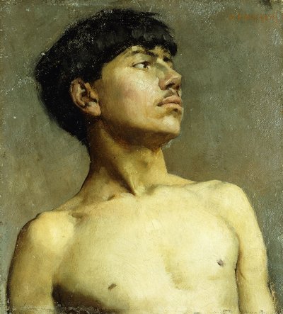Porträt von Xavier Martinez von Arthur Frank Mathews