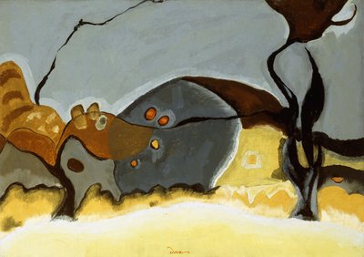 Scheune nebenan von Arthur Garfield Dove