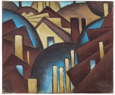 Natur symbolisiert Nr. 1 (Dächer) von Arthur Garfield Dove