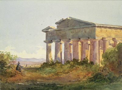 Landschaft bei Paestum von Arthur Glennie