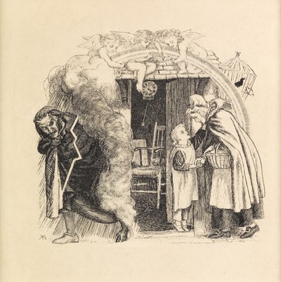 Kleiner Wächter, 1871 von Arthur Hughes