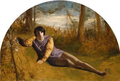 Der junge Dichter, 1849 von Arthur Hughes