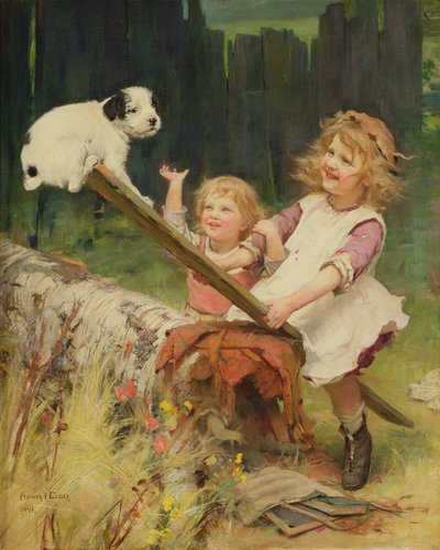 Die Wippe von Arthur John Elsley