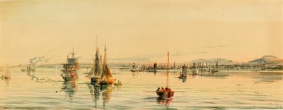 Dundee vom Fluss von Arthur Lee