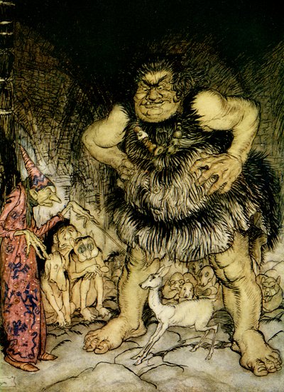 Jack der Riesen-Killer von Arthur Rackham