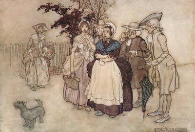Rip Van Winkle, 1907 von Arthur Rackham