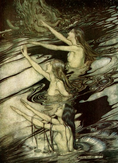 Götterdämmerung von Arthur Rackham