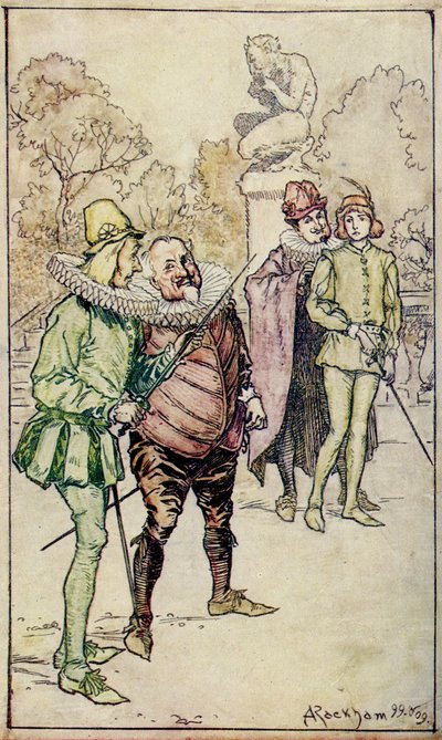 Timon von Athen von William Shakespeare von Arthur Rackham