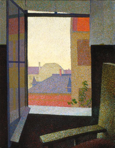 Blick aus dem Fenster von Arthur Segal