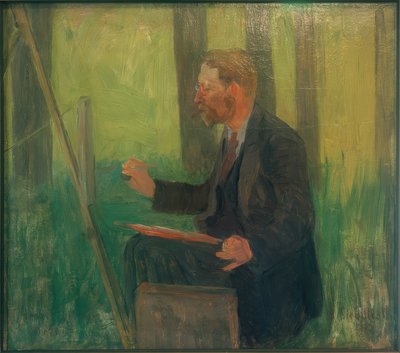 Thomas Herbst bei der Arbeit von Arthur Siebelist