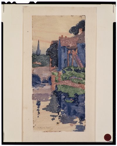 Das Blaue Haus von Arthur Wesley Dow